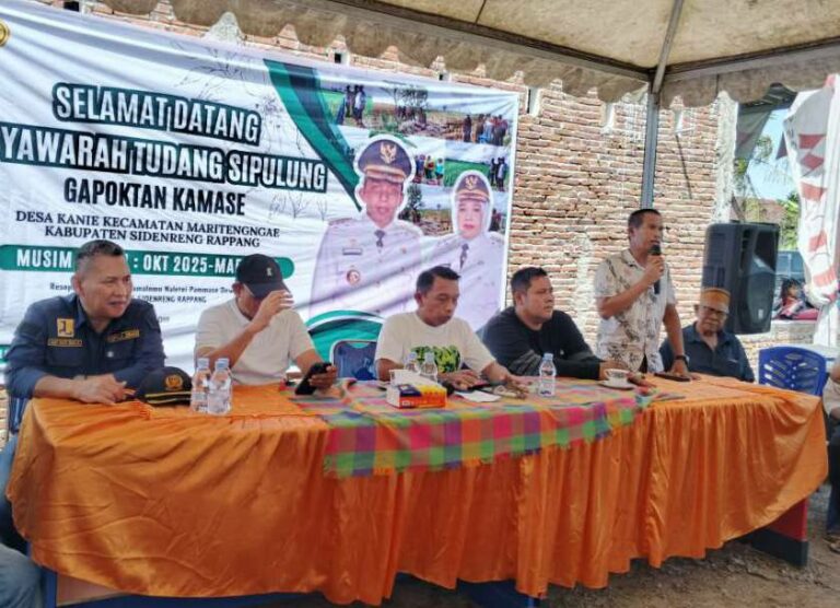 1.300 Hektare Sawah, Rp5,5 Miliar Anggaran, dan 8 Kelompok Tani: Syaharuddin Alrif Kuatkan Sinergi Pertanian Sidrap